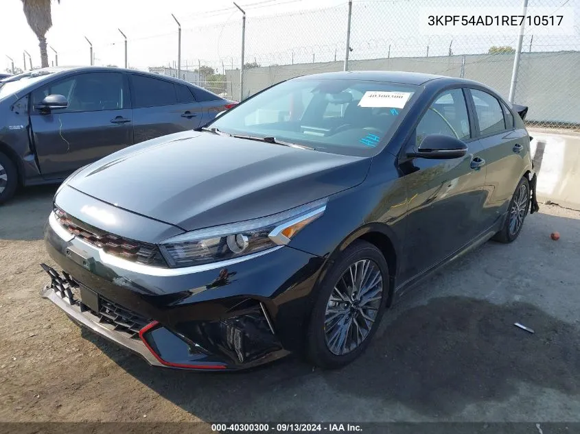 2024 Kia Forte Gt-Line VIN: 3KPF54AD1RE710517 Lot: 40300300