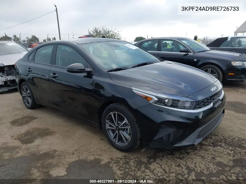 2024 Kia Forte Lxs VIN: 3KPF24AD9RE726733 Lot: 40327991