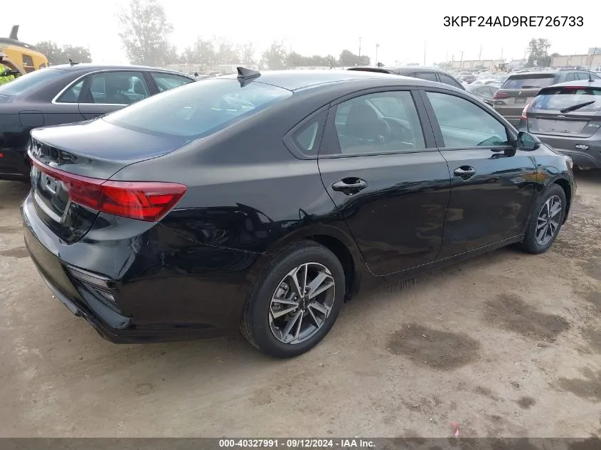 2024 Kia Forte Lxs VIN: 3KPF24AD9RE726733 Lot: 40327991