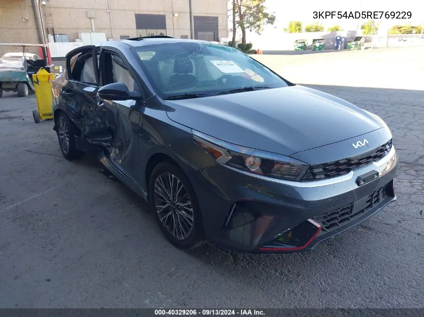 2024 Kia Forte Gt-Line VIN: 3KPF54AD5RE769229 Lot: 40329206