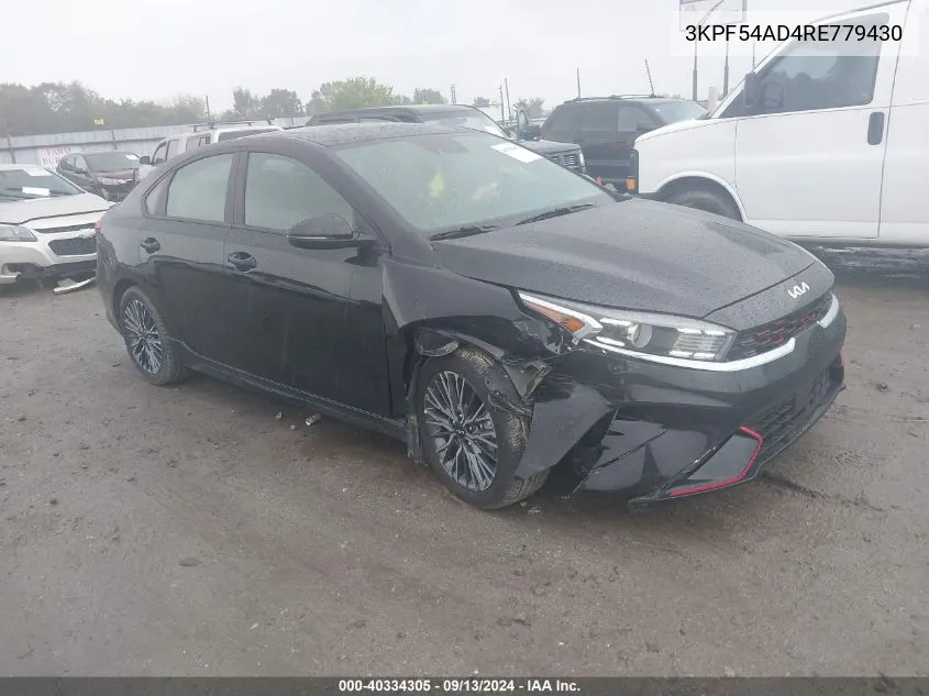 2024 Kia Forte Gt-Line VIN: 3KPF54AD4RE779430 Lot: 40334305