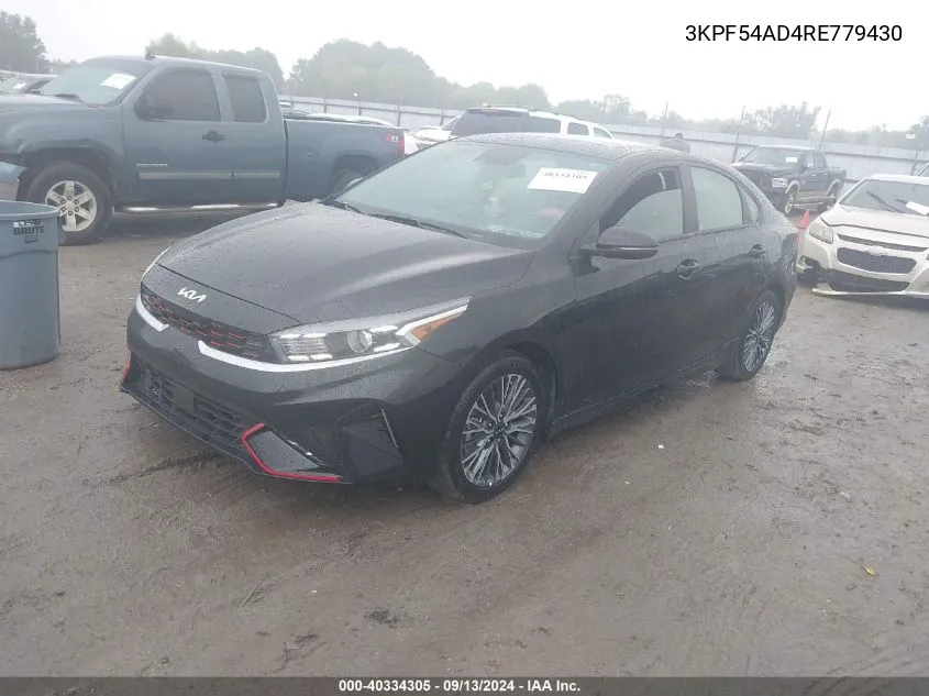 2024 Kia Forte Gt-Line VIN: 3KPF54AD4RE779430 Lot: 40334305