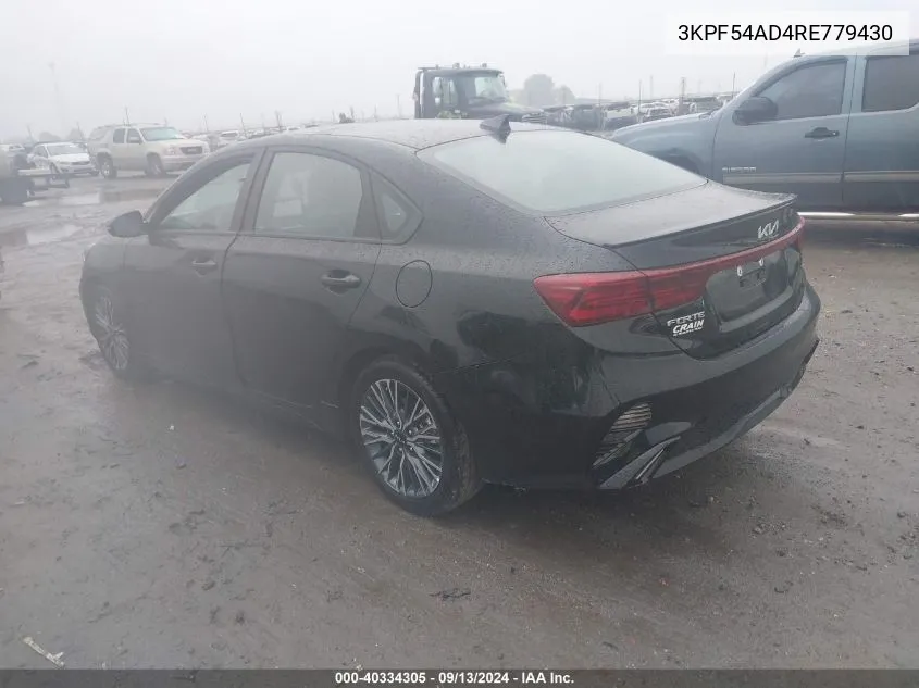 2024 Kia Forte Gt-Line VIN: 3KPF54AD4RE779430 Lot: 40334305