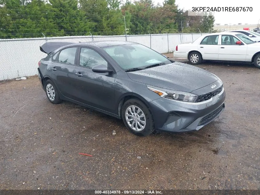 3KPF24AD1RE687670 2024 Kia Forte Lx