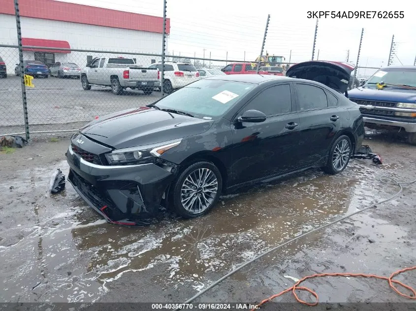 2024 Kia Forte Gt-Line VIN: 3KPF54AD9RE762655 Lot: 40356770