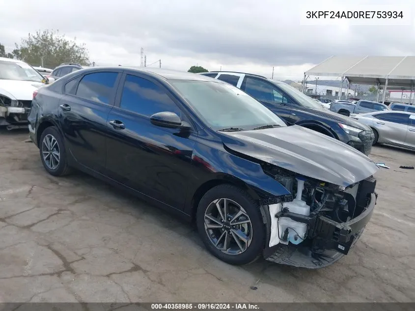 3KPF24AD0RE753934 2024 Kia Forte Lxs