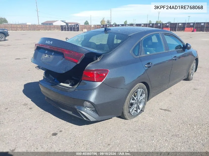 2024 Kia Forte Lxs VIN: 3KPF24AD1RE768068 Lot: 40360756