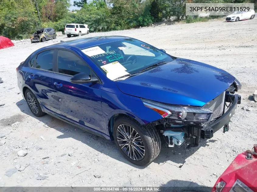 2024 Kia Forte Gt-Line VIN: 3KPF54AD9RE811529 Lot: 40364746