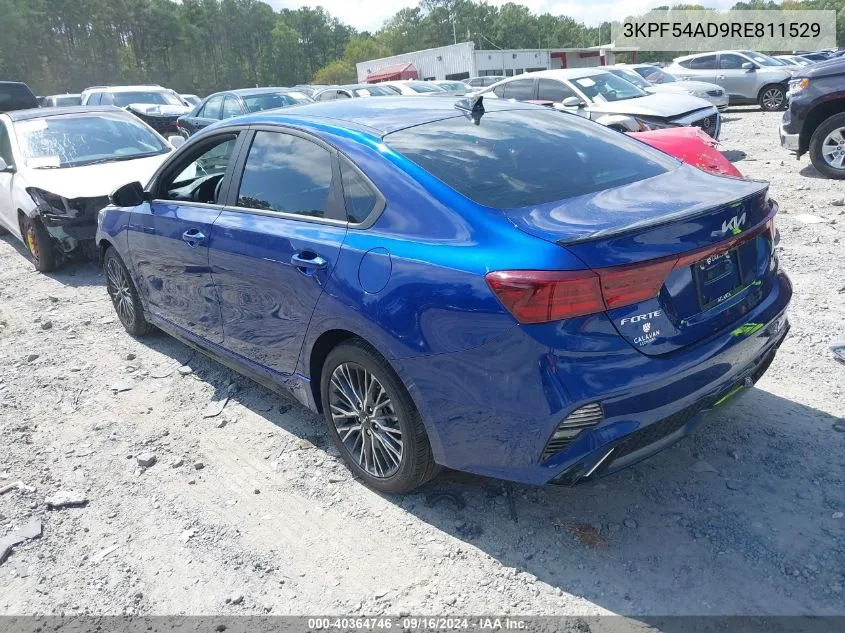 2024 Kia Forte Gt-Line VIN: 3KPF54AD9RE811529 Lot: 40364746