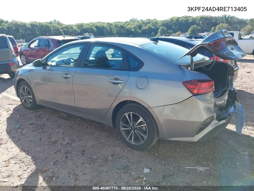 2024 Kia Forte Lxs VIN: 3KPF24AD4RE713405 Lot: 40367770