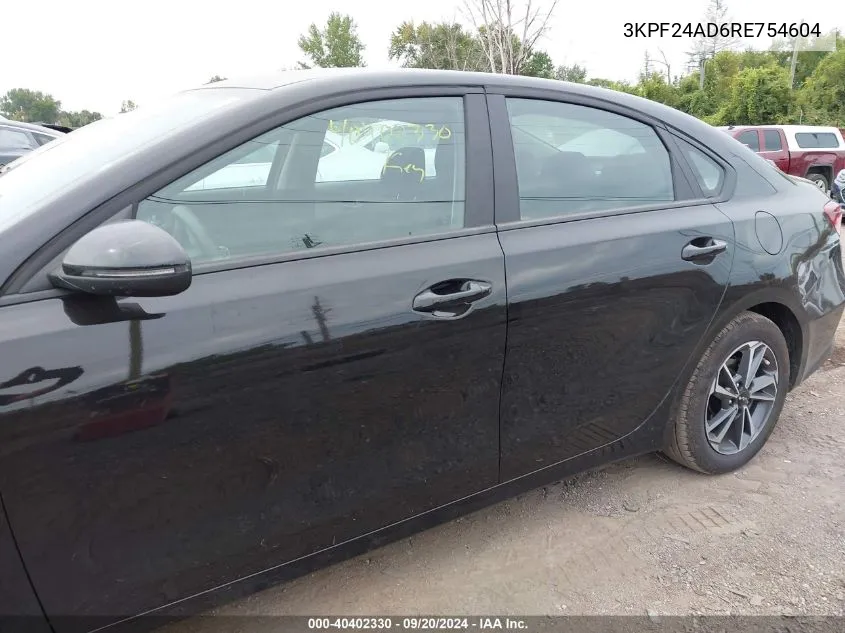 2024 Kia Forte Lxs VIN: 3KPF24AD6RE754604 Lot: 40402330