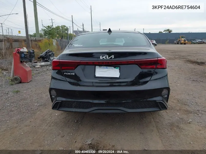 2024 Kia Forte Lxs VIN: 3KPF24AD6RE754604 Lot: 40402330