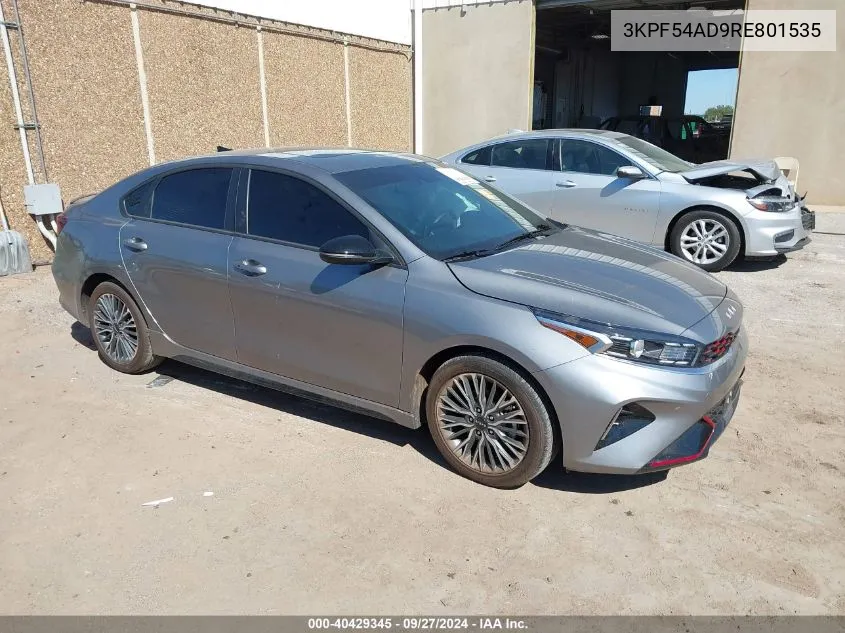 2024 Kia Forte Gt-Line VIN: 3KPF54AD9RE801535 Lot: 40429345