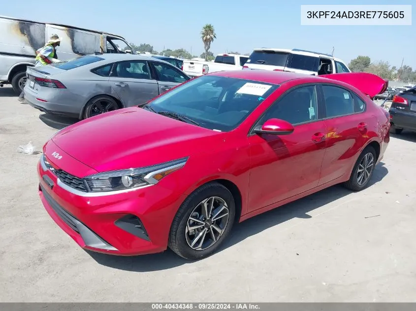 3KPF24AD3RE775605 2024 Kia Forte Lxs