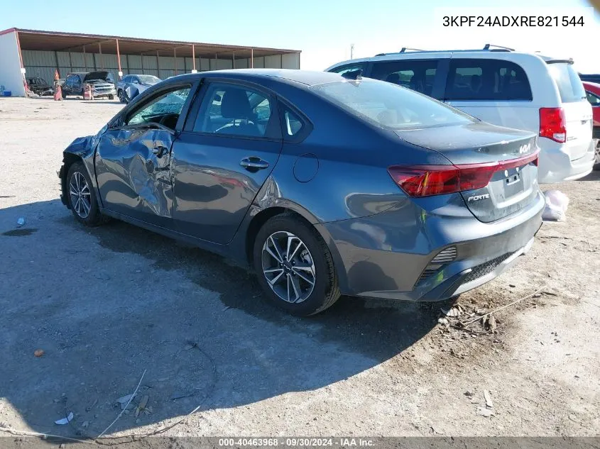 2024 Kia Forte Lx/Lxs VIN: 3KPF24ADXRE821544 Lot: 40463968