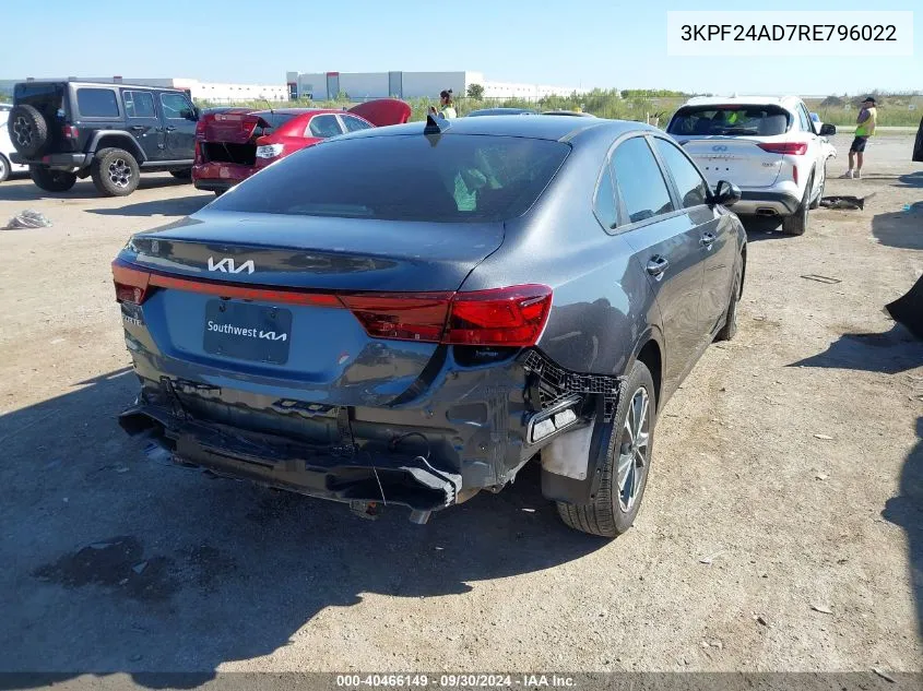 3KPF24AD7RE796022 2024 Kia Forte Lxs