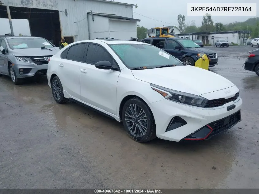 2024 Kia Forte Gt-Line VIN: 3KPF54AD7RE728164 Lot: 40467642