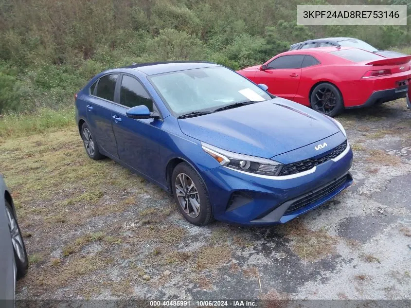 2024 Kia Forte Lx/Lxs VIN: 3KPF24AD8RE753146 Lot: 40485991