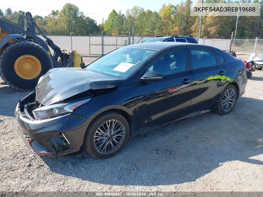 2024 Kia Forte Gt-Line VIN: 3KPF54AD3RE819688 Lot: 40686867