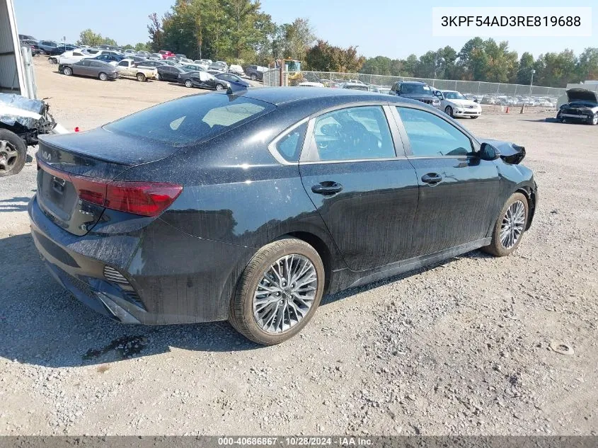 2024 Kia Forte Gt-Line VIN: 3KPF54AD3RE819688 Lot: 40686867