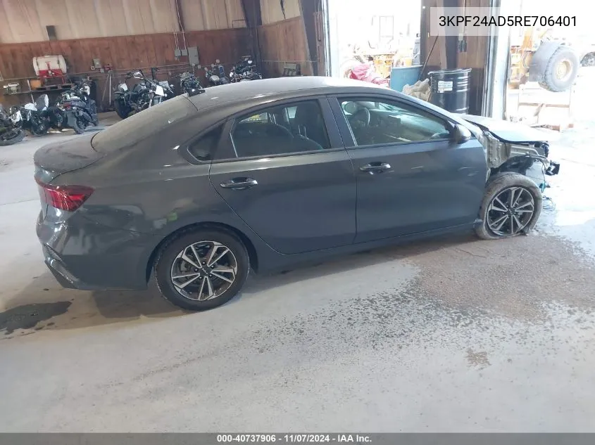 2024 Kia Forte Lxs VIN: 3KPF24AD5RE706401 Lot: 40737906