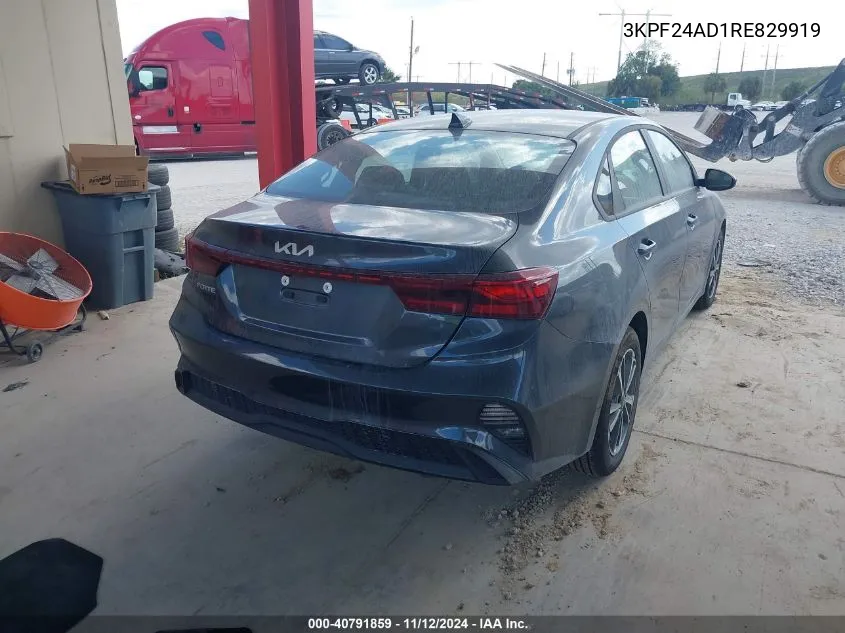 2024 Kia Forte Lxs VIN: 3KPF24AD1RE829919 Lot: 40791859