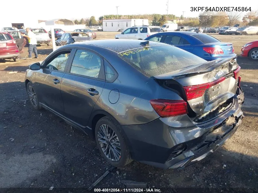 2024 Kia Forte Gt-Line VIN: 3KPF54ADXRE745864 Lot: 40812054