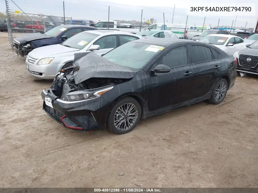 2024 Kia Forte Gt-Line VIN: 3KPF54ADXRE794790 Lot: 40812398