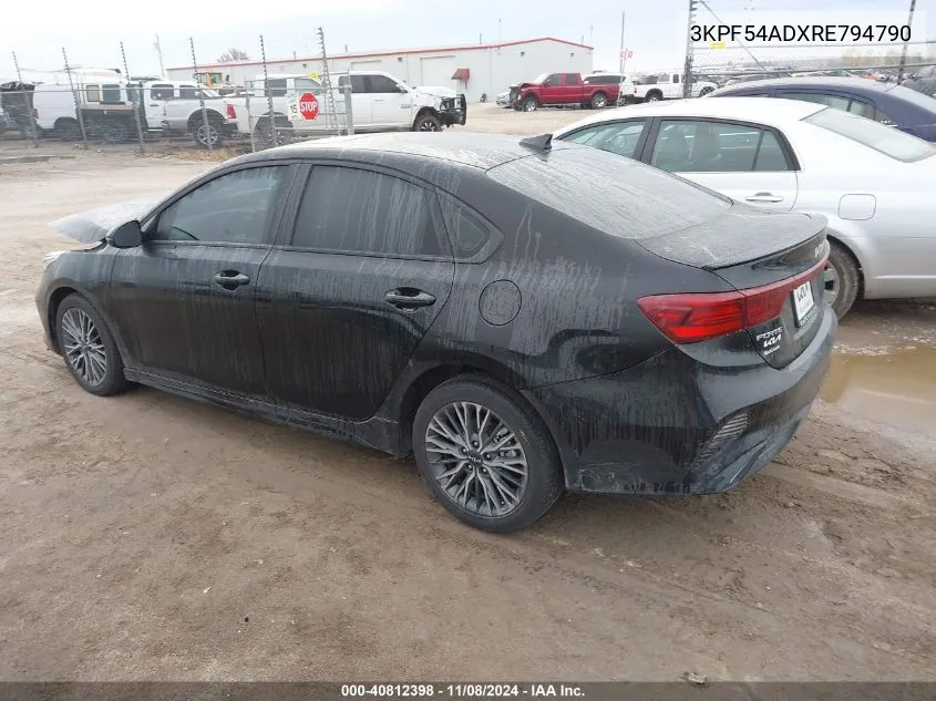 2024 Kia Forte Gt-Line VIN: 3KPF54ADXRE794790 Lot: 40812398