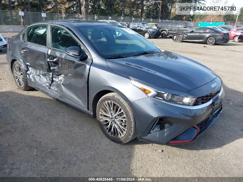 2024 Kia Forte Gt-Line VIN: 3KPF54AD0RE745730 Lot: 40825445