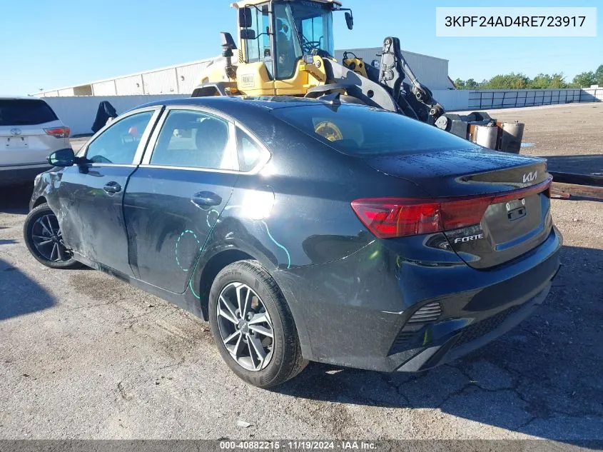 2024 Kia Forte Lxs VIN: 3KPF24AD4RE723917 Lot: 40882215