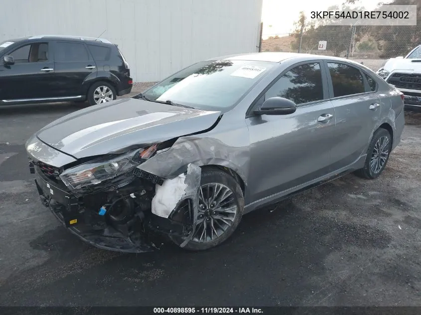 2024 Kia Forte Gt-Line VIN: 3KPF54AD1RE754002 Lot: 40898595