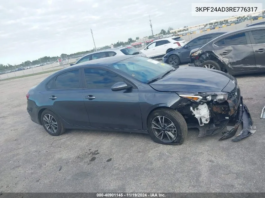 2024 Kia Forte Lxs VIN: 3KPF24AD3RE776317 Lot: 40901145