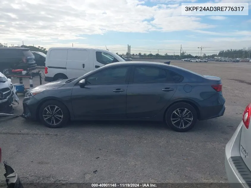 2024 Kia Forte Lxs VIN: 3KPF24AD3RE776317 Lot: 40901145