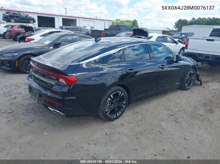 2021 Kia K5 Gt-Line VIN: 5XXG64J28MG076137 Lot: 39330156