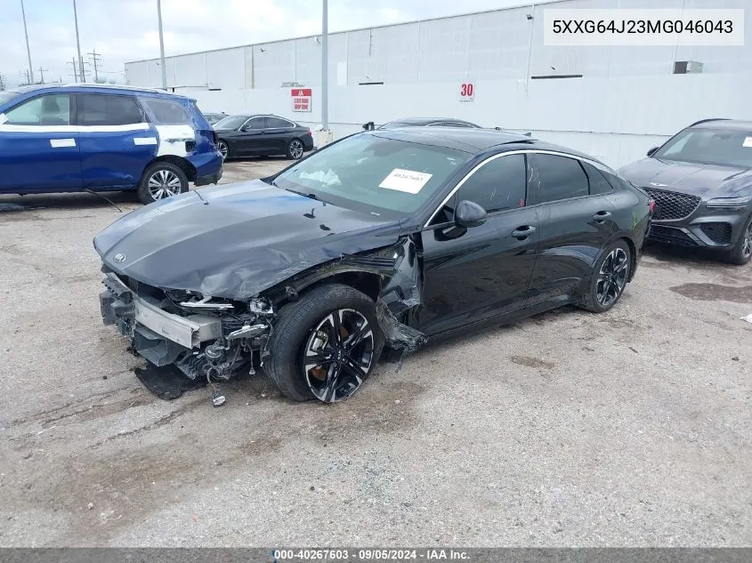 2021 Kia K5 Gt-Line VIN: 5XXG64J23MG046043 Lot: 40267603