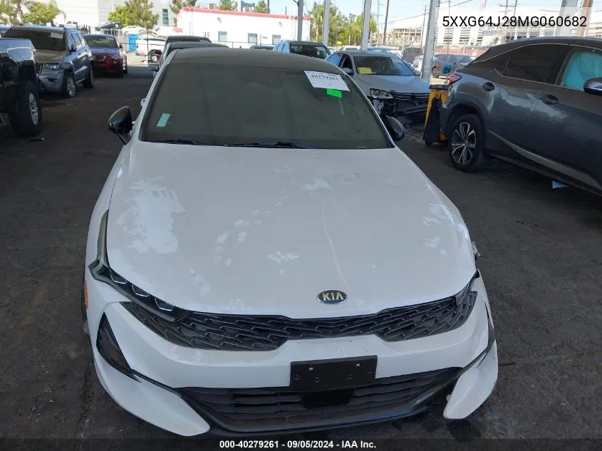 2021 Kia K5 Gt Line VIN: 5XXG64J28MG060682 Lot: 40279261