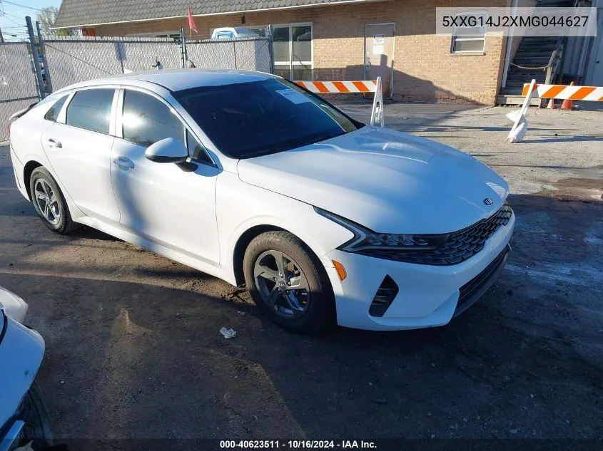 2021 Kia K5 Lxs VIN: 5XXG14J2XMG044627 Lot: 40623511