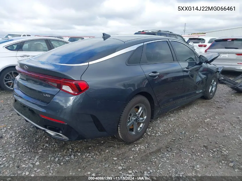 2021 Kia K5 Lxs VIN: 5XXG14J22MG066461 Lot: 40861399