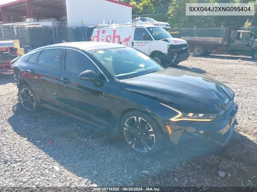 2022 Kia K5 Gt-Line VIN: 5XXG64J2XNG095404 Lot: 39716285