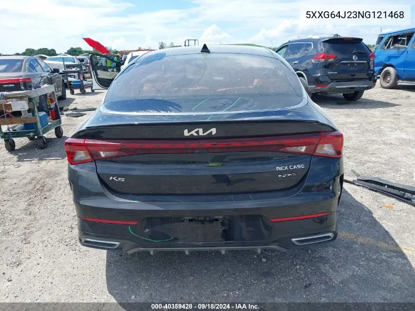 2022 Kia K5 Gt-Line VIN: 5XXG64J23NG121468 Lot: 40359428