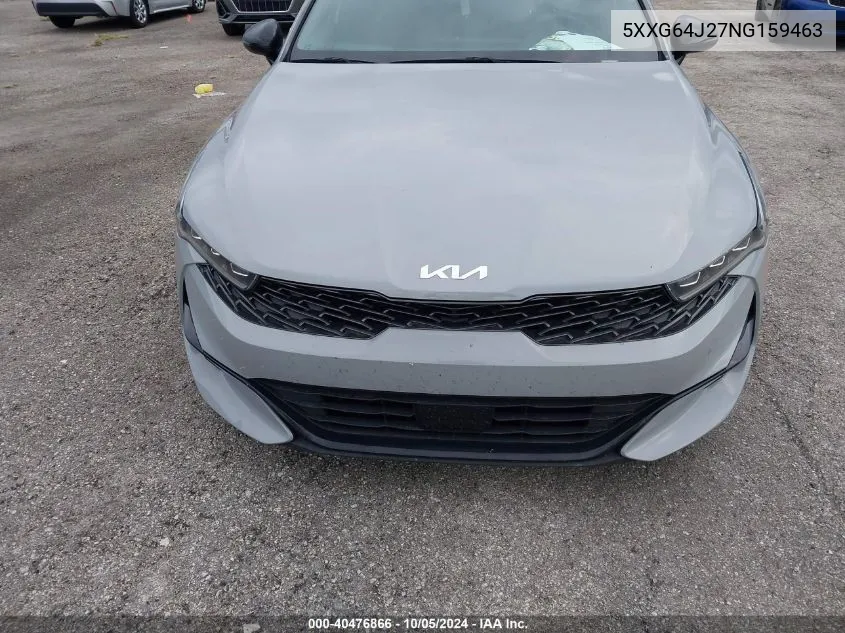 2022 Kia K5 Gt Line VIN: 5XXG64J27NG159463 Lot: 40476866