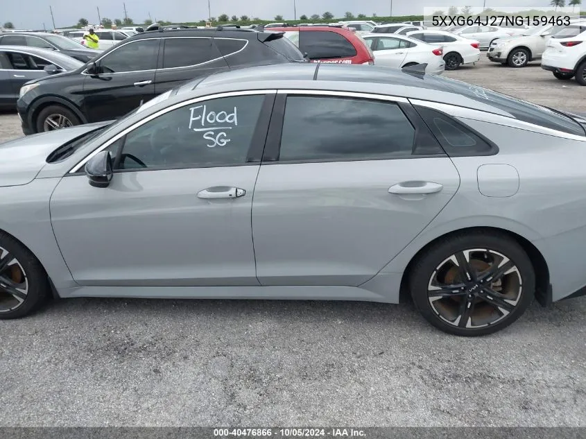 2022 Kia K5 Gt Line VIN: 5XXG64J27NG159463 Lot: 40476866