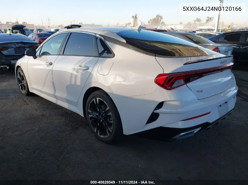 2022 Kia K5 Gt-Line VIN: 5XXG64J24NG120166 Lot: 40828049