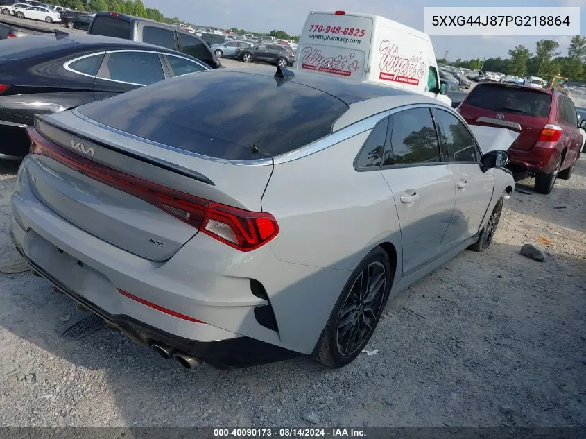 2023 Kia K5 Gt VIN: 5XXG44J87PG218864 Lot: 40090173