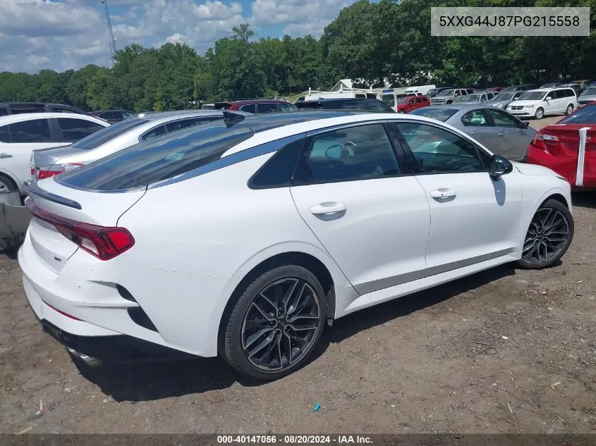 2023 Kia K5 Gt VIN: 5XXG44J87PG215558 Lot: 40147056