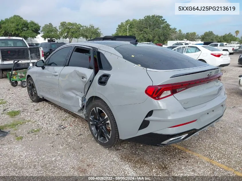 2023 Kia K5 Gt Line VIN: 5XXG64J25PG213619 Lot: 40262022