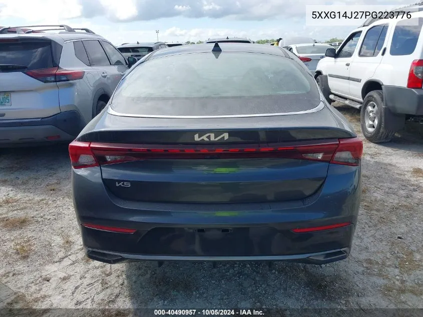 2023 Kia K5 Lxs VIN: 5XXG14J27PG223776 Lot: 40490957