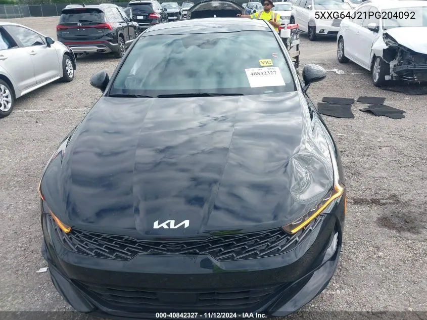 2023 Kia K5 Gt-Line VIN: 5XXG64J21PG204092 Lot: 40842327