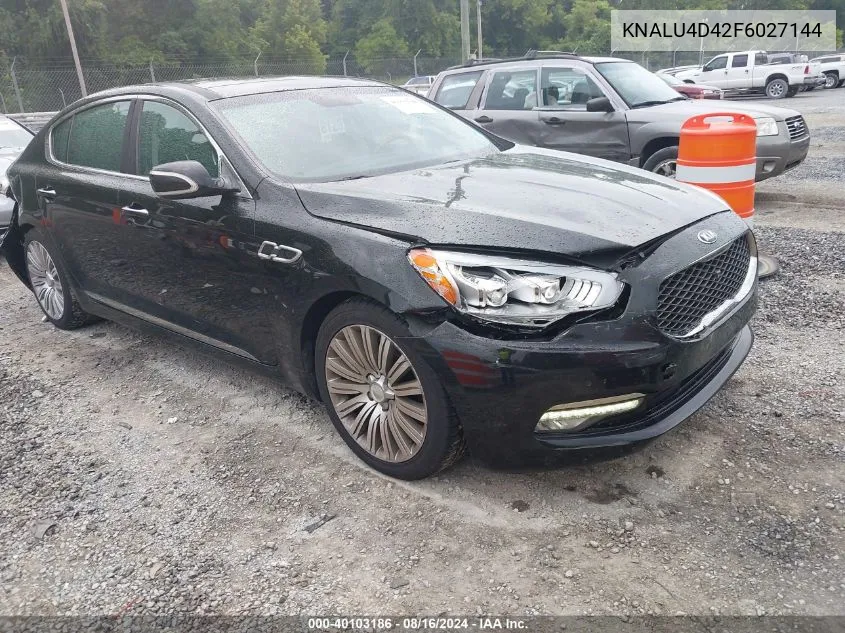 KNALU4D42F6027144 2015 Kia K900 Premium